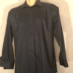 Kenneth Cole Reaction, Long Sleeve Black Dress Shirt